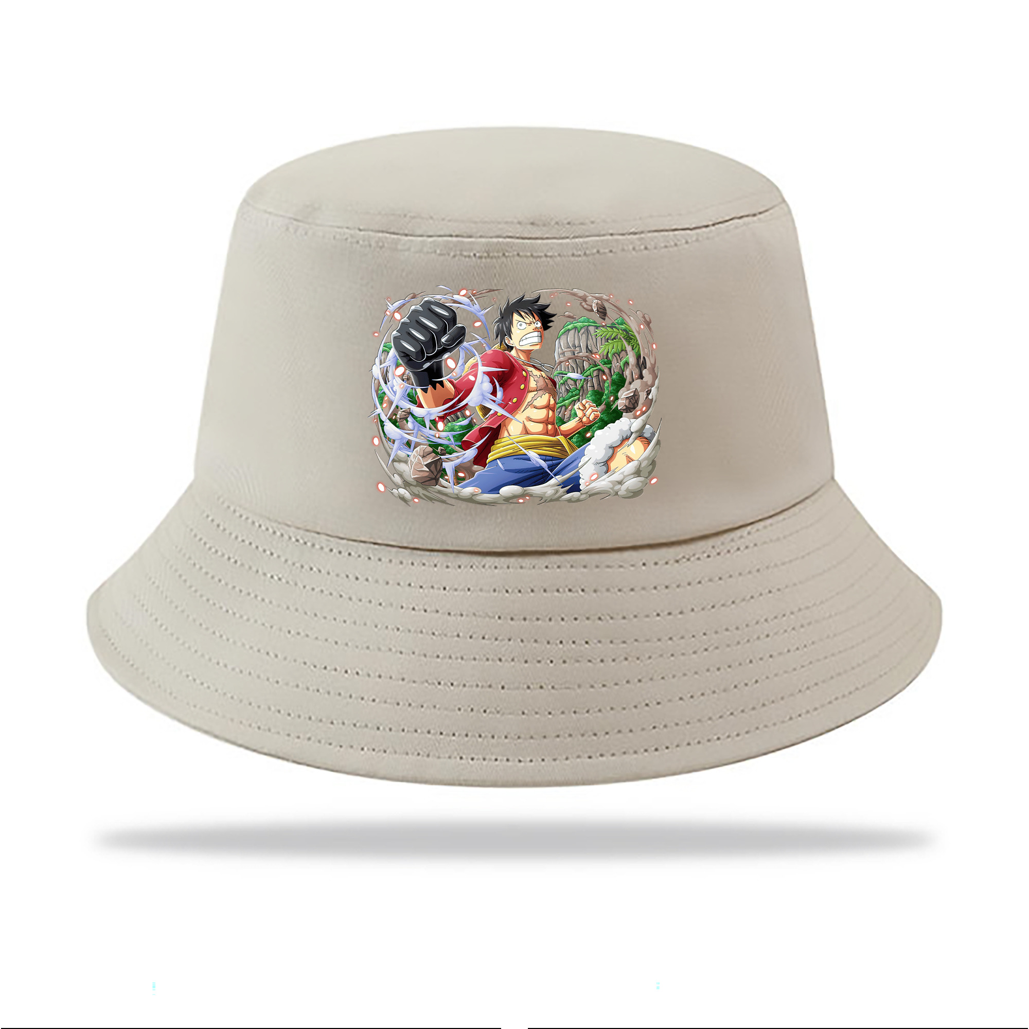 ワンピース モンキー・D・ルフィ ONE PIECE Monkey D. Luffy アウトドア日除けバケットハット